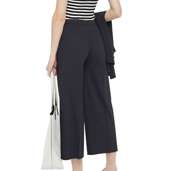 Theory Cropped Wide-Leg Pants 10 - Picture 2 of 7